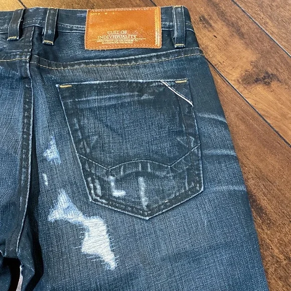 NWT Cult of Individuality Sample Hagen Relaxed Denim Jeans #C138